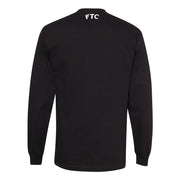 "Logo Font" Long Sleeve