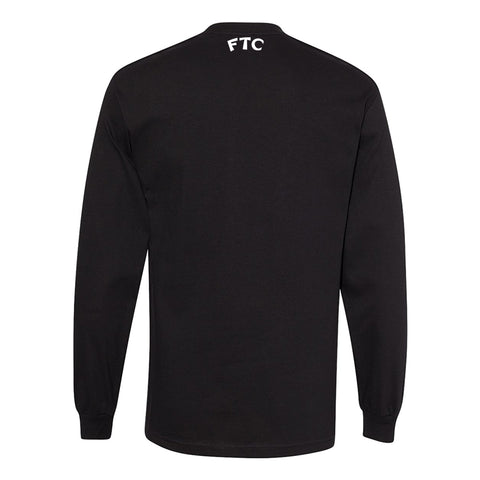 "Logo Font" Long Sleeve