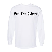 "Logo Font" Long Sleeve