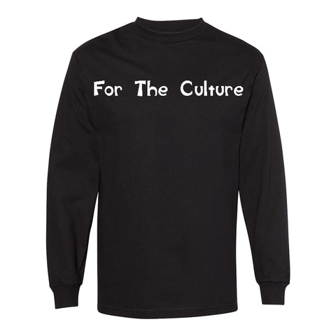 "Logo Font" Long Sleeve